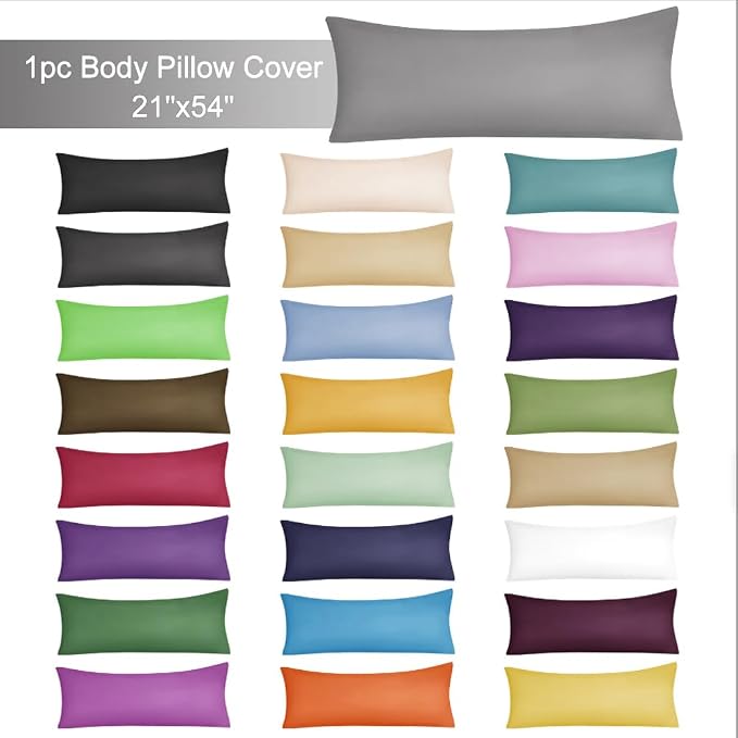 Evolive Ultra Soft Microfiber Body Pillow Cover/Pillowcases 21"x54" - Image 9