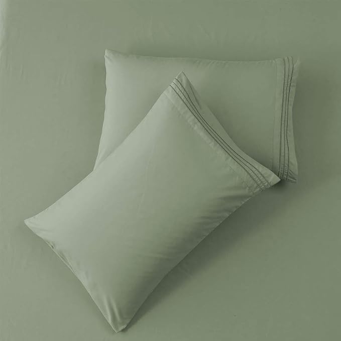SONORO KATE Bed Sheet Set Super Soft Microfiber 1800 Thread Count Luxury - Image 5