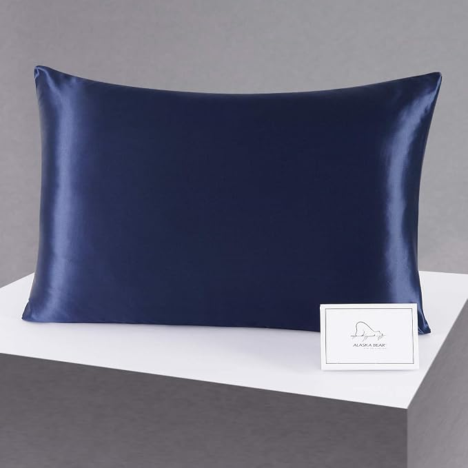 ALASKA BEAR Silk Pillowcase Envelope Closure, 22 Momme 100 Percent Mulberry by ALASKABEAR