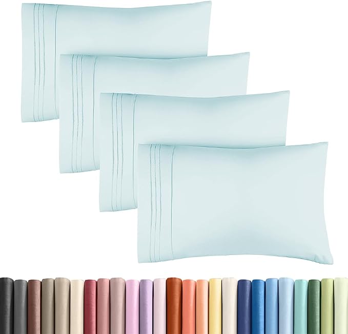 Standard Pillow Cases Set of 4 by CGKUnlimited