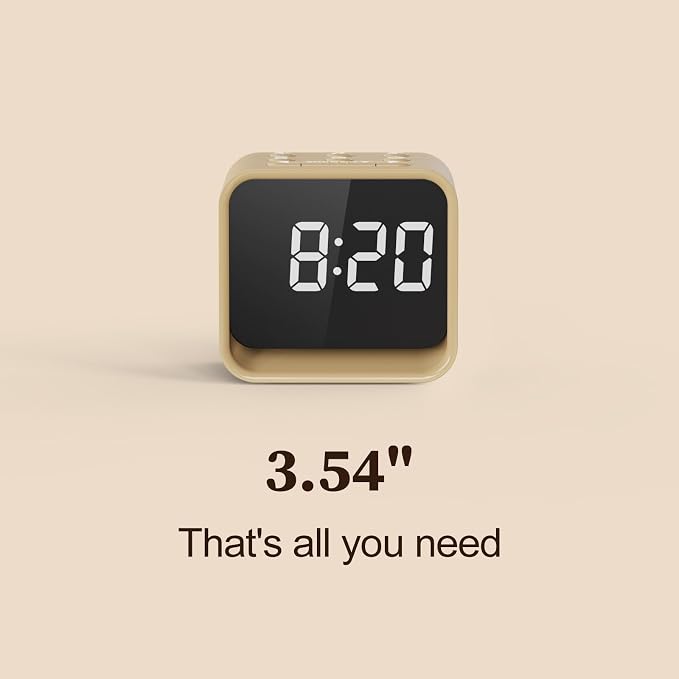 Housbay Wooden Sound Machine Alarm Clock - Image 7