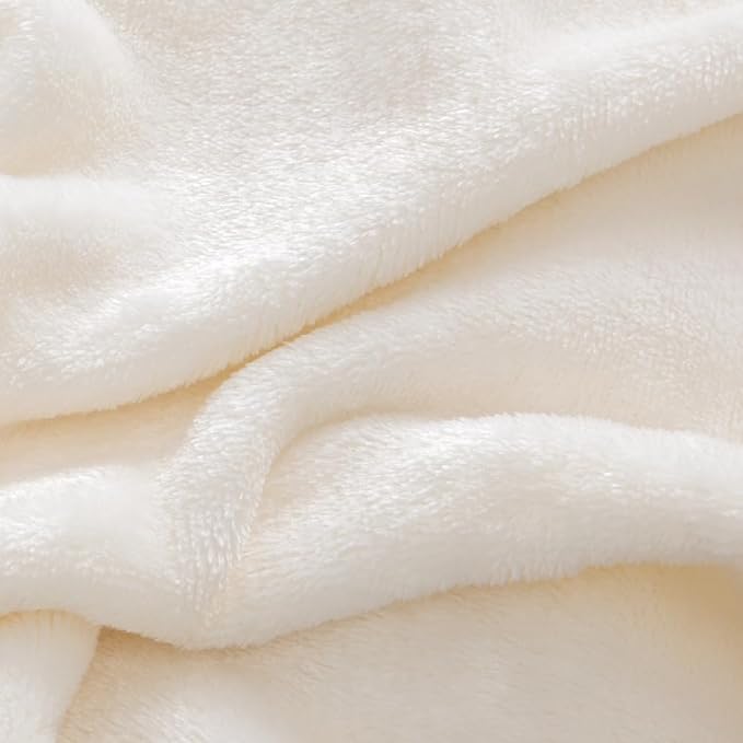 BEDELITE Flannel Sheets Twin Size White - Image 6