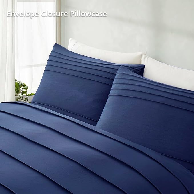 Oli Anderson Navy Blue Duvet Cover King Size - Image 5