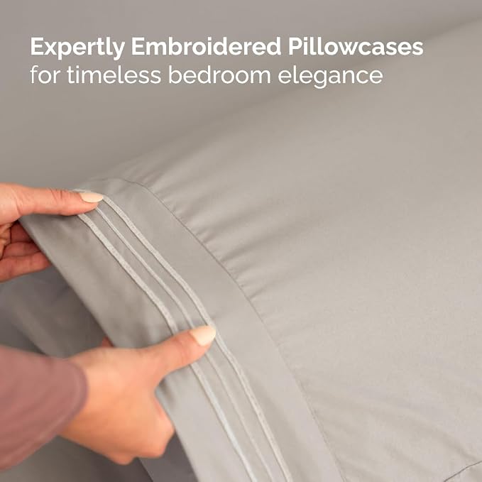 Flex Top Split Head King 4 Piece Sheet Set - Image 7