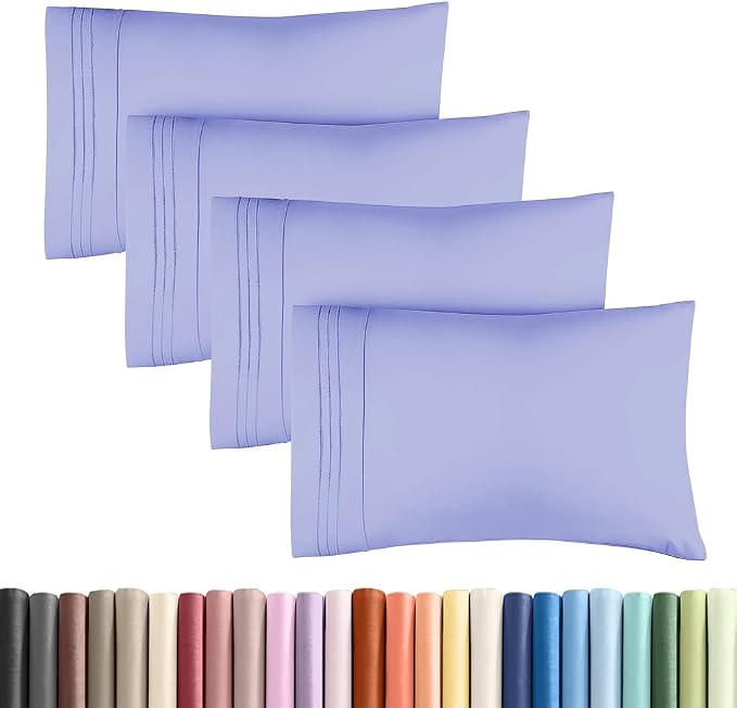King Standard Pillow Cases Set of 4 by CGKUnlimited