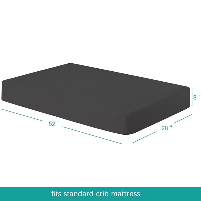 Biloban Crib Sheets Fitted, 2 Pack Crib Sheet Fits - Image 5