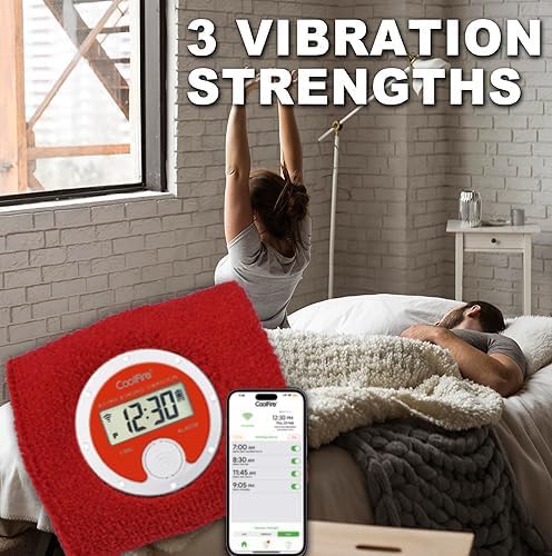 Coolfire Vibrating Alarm Clock Wristband, Silent Wake-Up Watch - Image 6