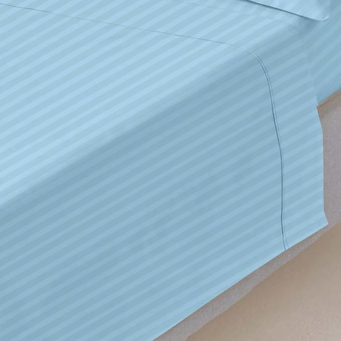 Mattress-Homes Queen 100% Egyptian Cotton Top Sheet 1Pcs, Cool & Breathable by MattressHomes