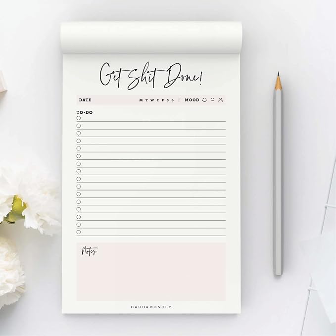 CARDAMONOLY Daily to Do List Notepad - Image 8