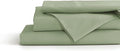 Linen Home 100% Cotton Percale Sheets Twin Size, Deep Pocket, 3 Pieces Set by LINENHOME