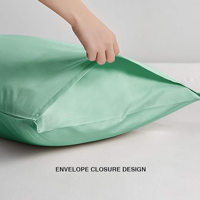 FLXXIE Pillow Cases Queen, Soft Microfiber Pillow Covers - Image 3