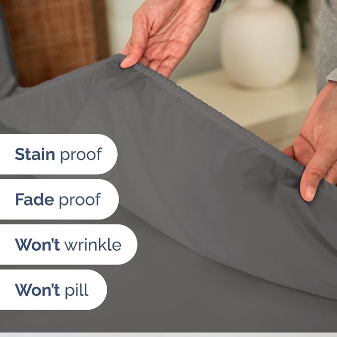 Bulk Case Pack of 16 Fitted Sheets - Image 8