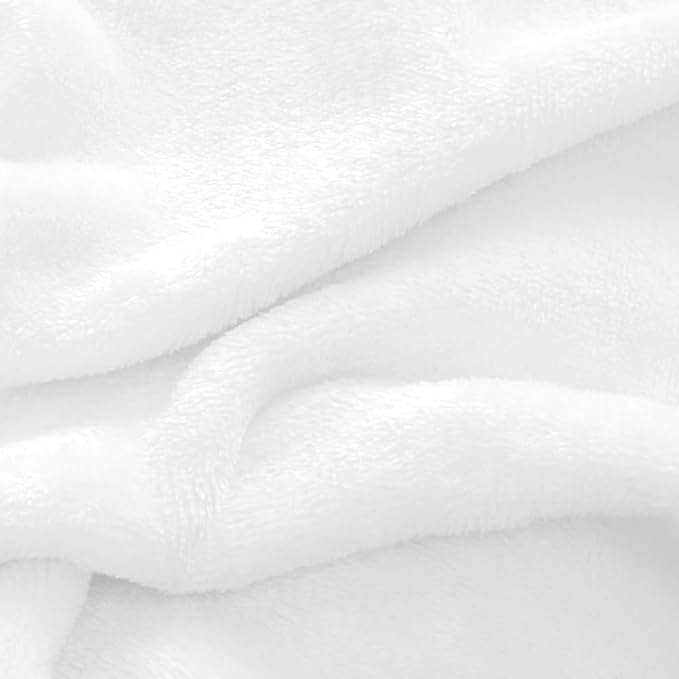 BEDELITE Flannel Sheets Queen Size Bright White - Image 6