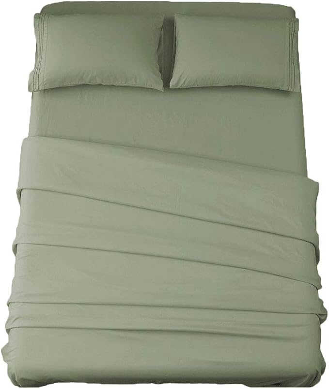 SONORO KATE Bed Sheet Set Super Soft Microfiber 1800 Thread Count Luxury by SONOROKATE