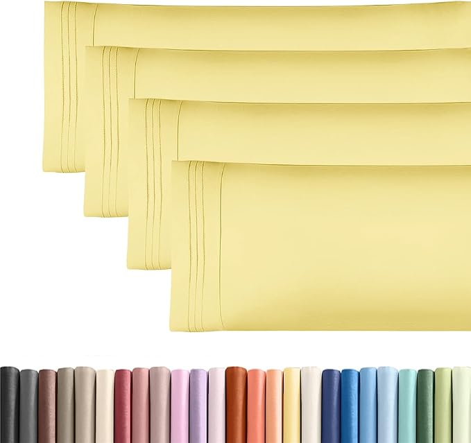 Body Pillowcases Set of 4-20x54 Long Body Pillow Case by CGKUnlimited