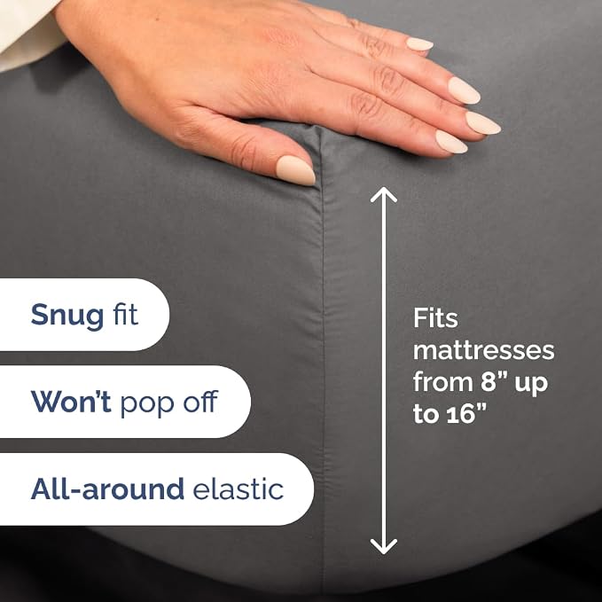Bulk Case Pack of 16 Fitted Sheets - Image 4