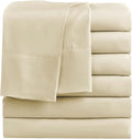 FreshCulture Full Flat Sheets Only, Soft Microfiber Bedding Sheets by FreshCulture