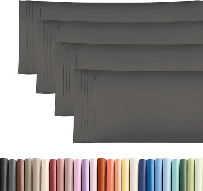 Body Pillowcases Set of 4-20x54 Long Body Pillow Case by CGKUnlimited