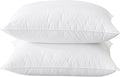 BHZ King Size Pillows Feather Down Set of 2 Hotel My King Pillows Bed Goose by BHZHouseholdProducts