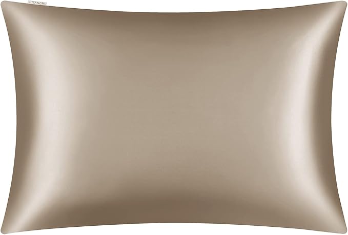 DISANGNI Silk Set: 22 Momme 100% Natural Mulberry Silk Pillow Case & Eye Mask - Image 8