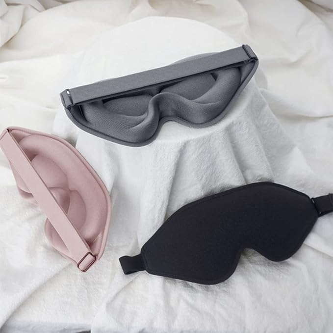 Sleep Mask, 3D Deep Contoured Eye Covers - Image 7