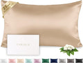 THXSILK 100% Silk Pillowcase for Hair and Skin Luxury 25 Momme Mulberry Silk by THXSILK
