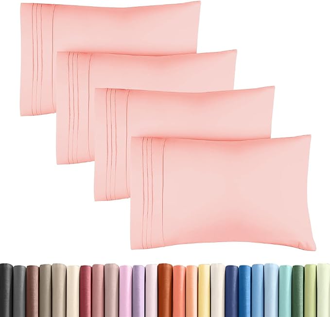 King Standard Pillow Cases Set of 4 by CGKUnlimited