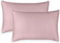 Queen Pillowcases by Pure Bamboo, Genuine 100% Organic Viscose Derived from by PureBamboo