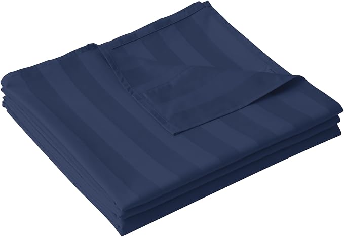 Cotton Queen Flat Sheet Only, 600 Thread Count 100% Egyptian Cotton Top Sheet by ZaizaiHome