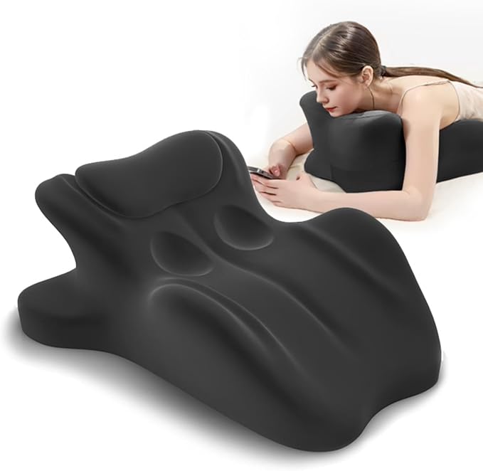 Ergonomic Memory Foam Wedge Pillow, 27° Angled Support by Unknown