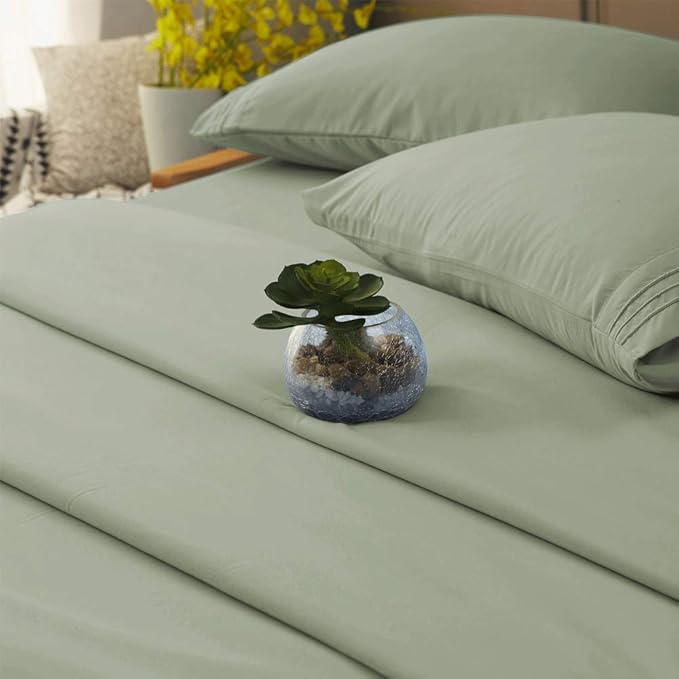 SONORO KATE Bed Sheet Set Super Soft Microfiber 1800 Thread Count Luxury - Image 3
