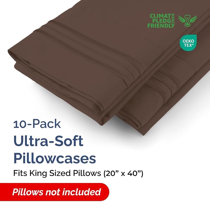 King Pillow Cases Set of 10 - Image 2