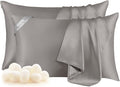 THXSILK Set of 2 100% Mulberry Silk Pillowcases by THXSILK