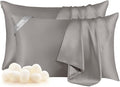 THXSILK Set of 2 100% Natural Mulberry Silk Pillowcase by THXSILK