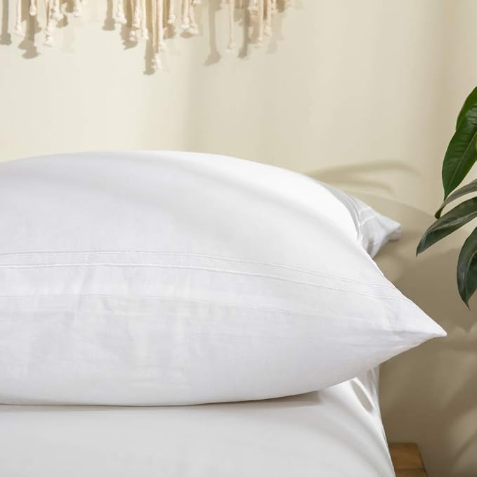 Simple&Opulence Body Pillow Cover 20" x 54", 100% Pure Linen, Ultra Soft and - Image 6