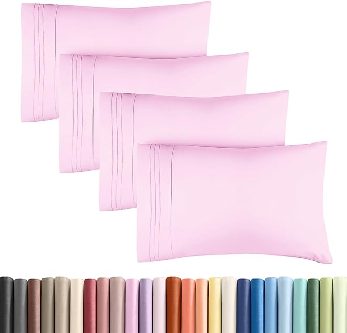 King Standard Pillow Cases Set of 4 by CGKUnlimited