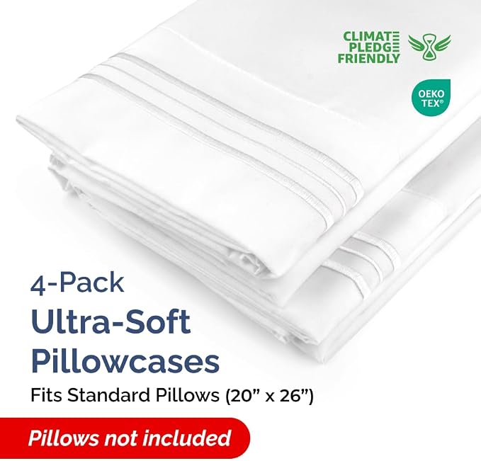 Standard Pillow Cases Set of 4 - Image 2