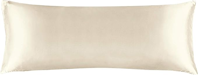 BEDELITE Satin Body Pillow Cover, Super Soft and Cooling Body Pillow Pillowcase by BEDELITE