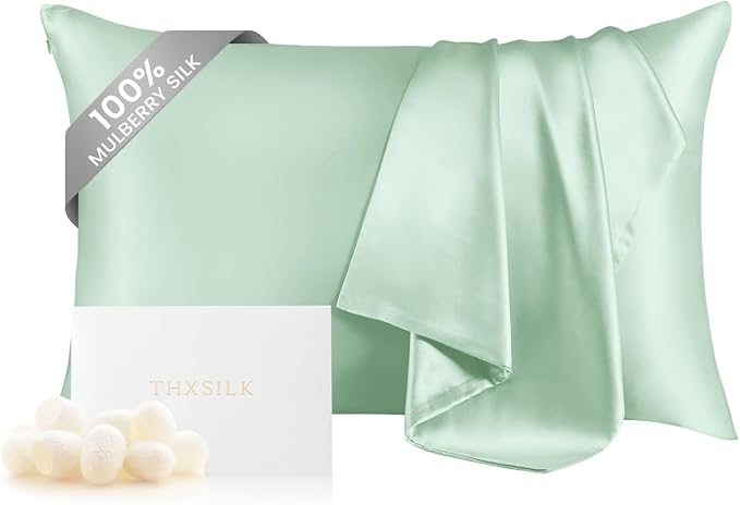 THXSILK Mulberry Silk Pillowcase by THXSILK