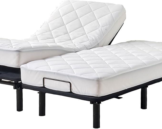 Kingnex Split King Mattress Topper by Kingnex