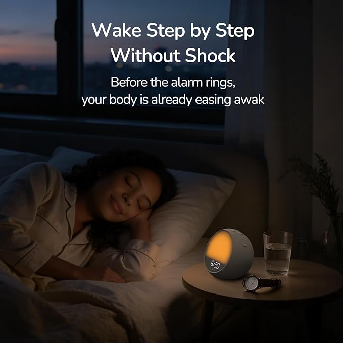 HOUSBAY MINI Sunrise Alarm Clock - Image 3