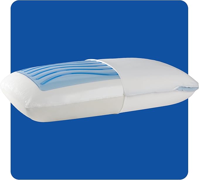 Sealy Dreamlife Standard Size Memory Foam Cooling Pillow by Sealy