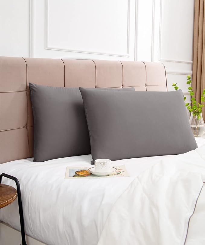 Warmstar Cotton Pillow Cases Standard Size Set of 2, 600 Thread Count - Image 6