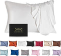 Mulberry Silk Pillowcase for Hair and Skin, Queen Size Cooling Silk Pillow Case by SIYUAN