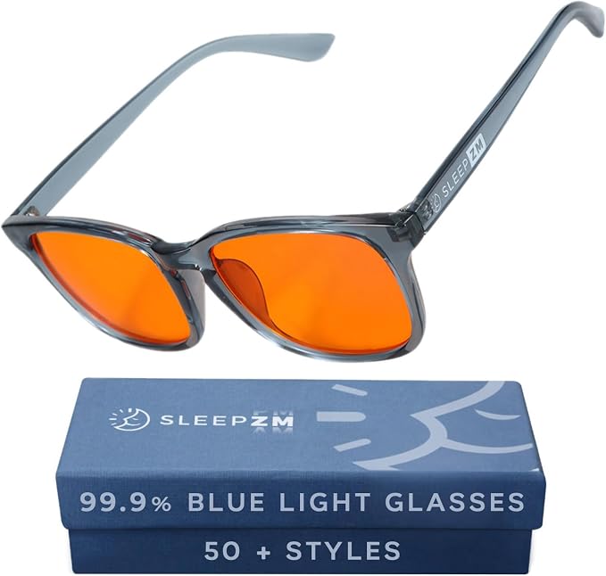 Sleep ZM Blue Light Blocking & Light Sensitivity Glasses by SleepZM