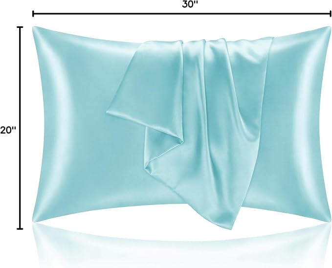 BEDELITE Satin Pillowcase for Hair and Skin, Super Soft and Cooling Similar to - Image 9