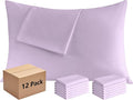 Pillowcases Queen 12 Pack, 20x30 Pillow Cases by Culve