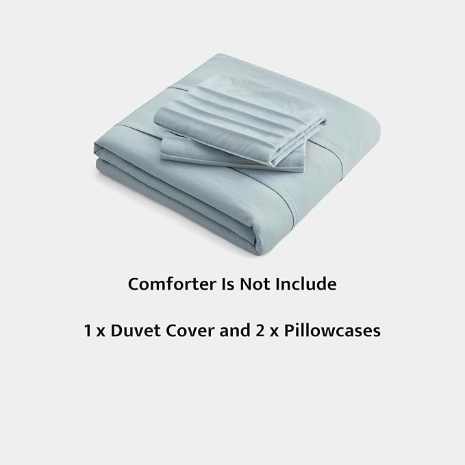 Oli Anderson Cornflower Blue Duvet Cover Queen Size - Image 7