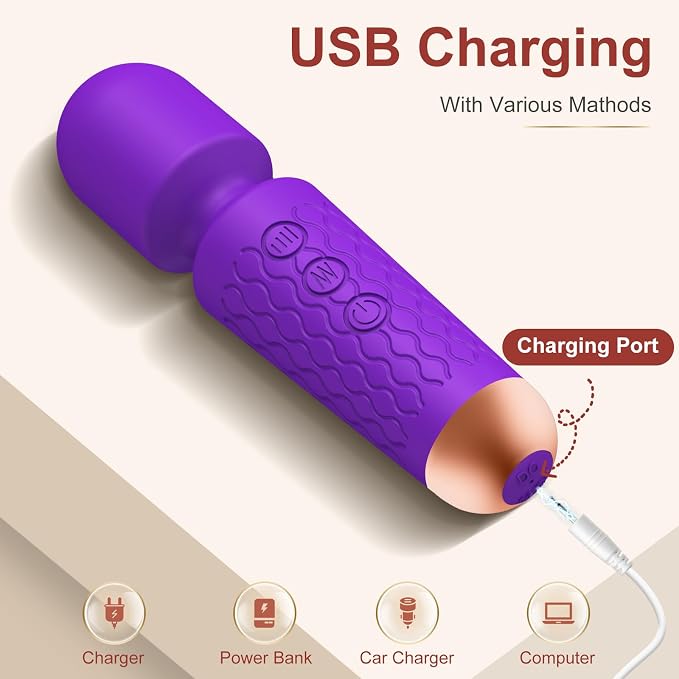 Upgraded Cordless Handheld Massager - Image 2
