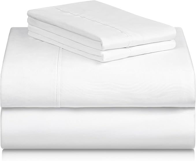 LuxClub 4 PC Full Size Sheet Set Bed Sheets Deep Pockets 18" Wrinkle Free - Image 9